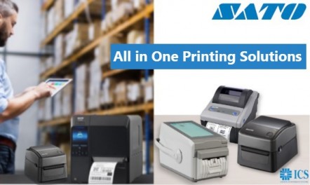 SATO barcode εκτυπωτές Retail, HoReCa, Healthcare, Industrial!