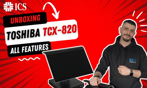 Toshiba TCX-820 Touch POS unboxing video!!!