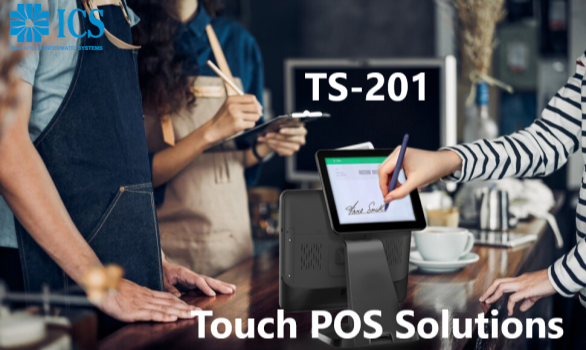 ICS TS-201 Touch POS System for the HORECA market!