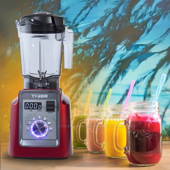 TIGER GB-A100 Blender with jug red