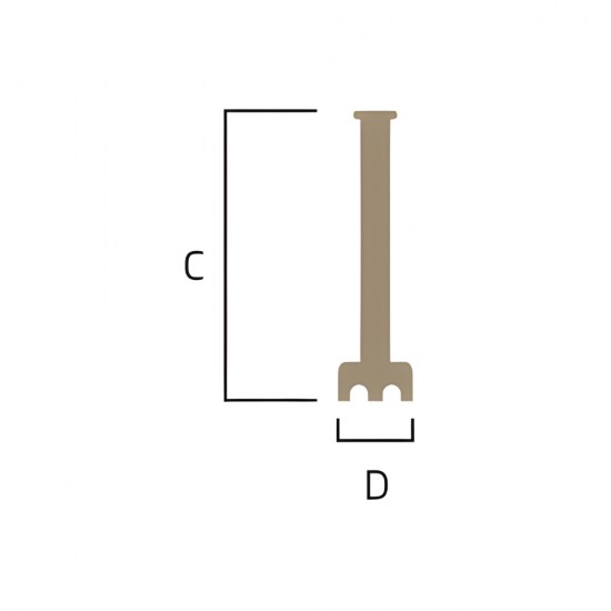 FAMA shaft 400mm