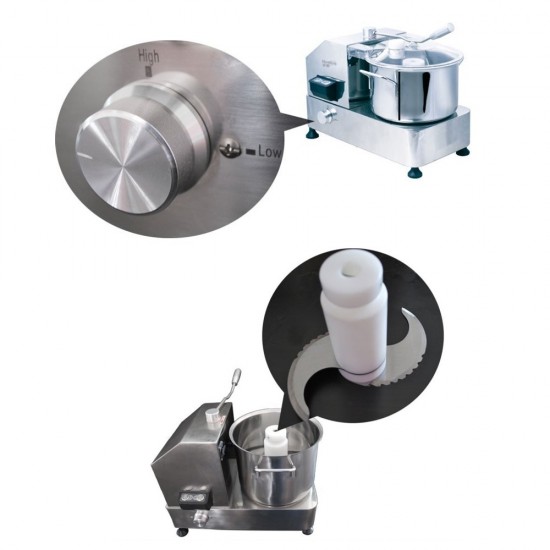 HR-6 Πολτοποιητής Cutter μηχάνημα 6LT