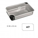 Transparent tray cover Α7 36x22