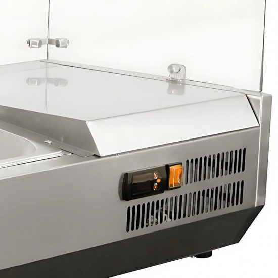 D60TW Salad bar βιτρίνα 