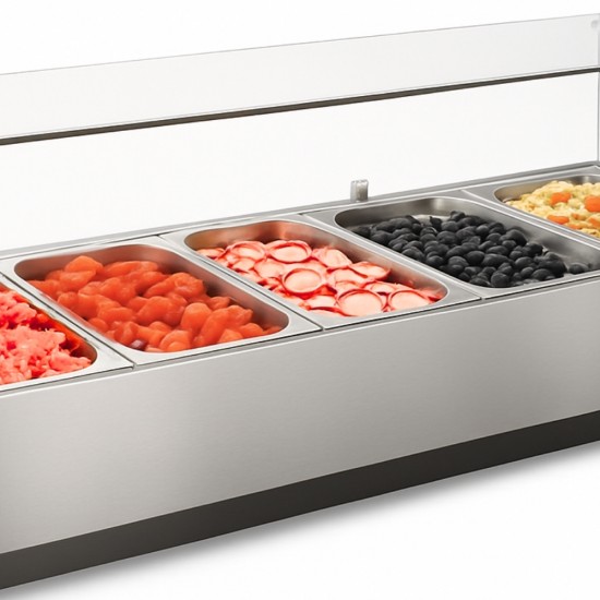 D48TW Salad bar βιτρίνα 