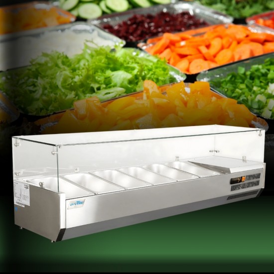 D55TW Salad bar βιτρίνα 