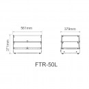 FTR-50L Βιτρίνα Θερμαινόμενη