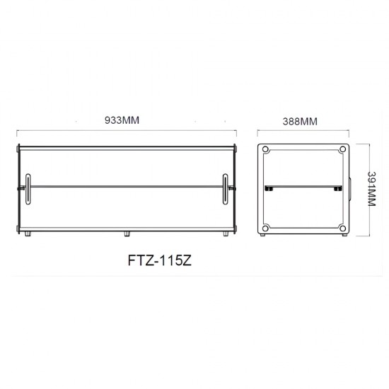 FTZ-115Z Βιτρίνα Ουδέτερη