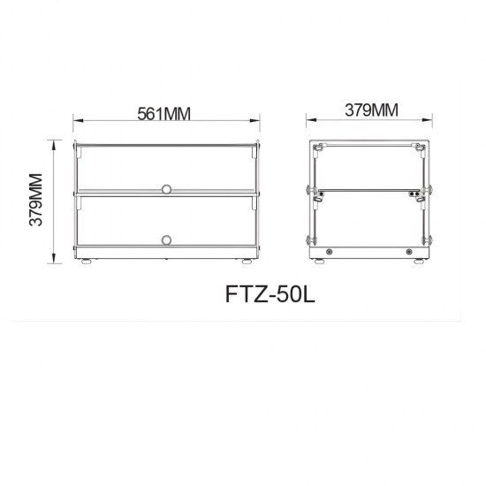 FTZ-50L Βιτρίνα Ουδέτερη