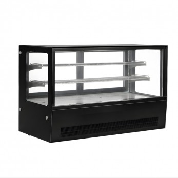 GN-1200RT Βιτρίνα Ψυχόμενη Black 