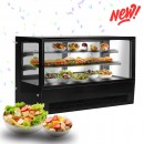 GN-1200RT Βιτρίνα Ψυχόμενη Black 