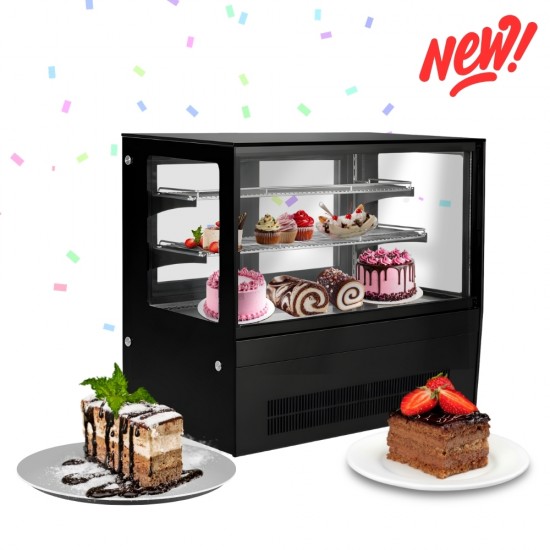 GN-900RT Βιτρίνα Ψυχόμενη Black 