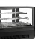 GN-1200HRT Black New Βιτρίνα Θερμαινόμενη