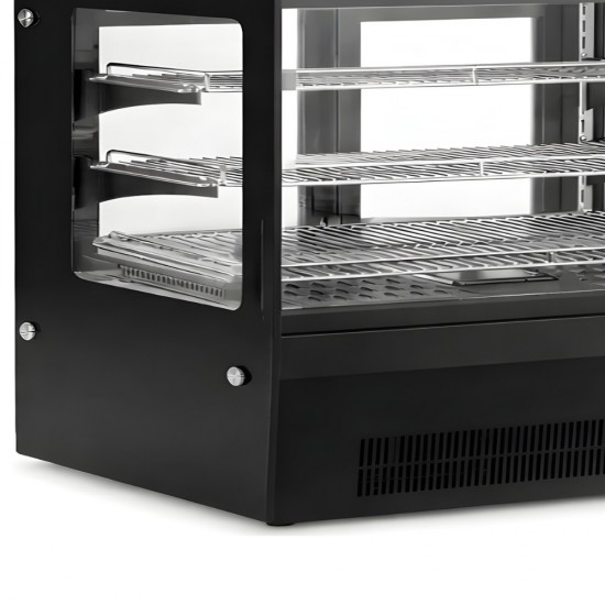 GN-1200HRT Black New Βιτρίνα Θερμαινόμενη