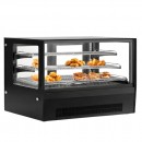 GN-1200HRT Black New Βιτρίνα Θερμαινόμενη