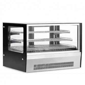 GN-1200HRT Βιτρίνα Θερμαινόμενη inox