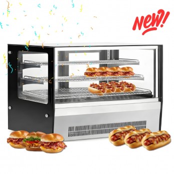 GN-1200HRT Inox New Βιτρίνα Θερμαινόμενη