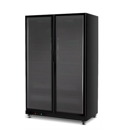 GN-1250FX Ψυγείο Διπλό Μαύρο 