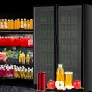 GN-1250FX Ψυγείο Διπλό Μαύρο 