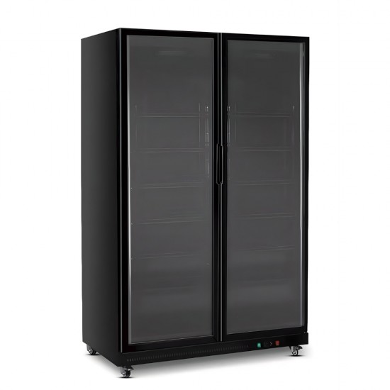 GN-1250FX Ψυγείο Διπλό Μαύρο 