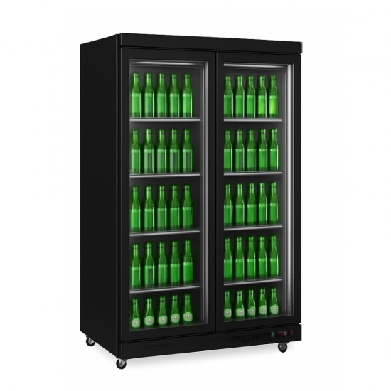 GN-1250FX Ψυγείο Διπλό Μαύρο 