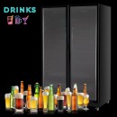 GN-1250FX Ψυγείο Διπλό Μαύρο 