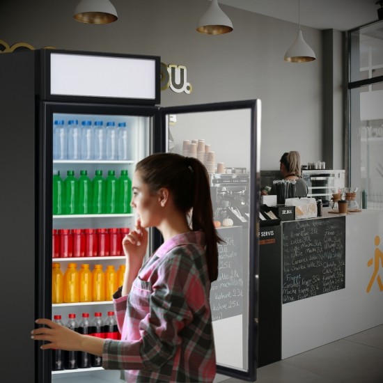 GN-150HL Ψυγείο Μαύρο 