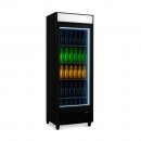 GN-410FS Glass Door Refrigerator