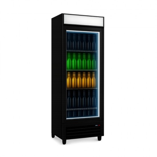 GN-410FS Glass Door Refrigerator