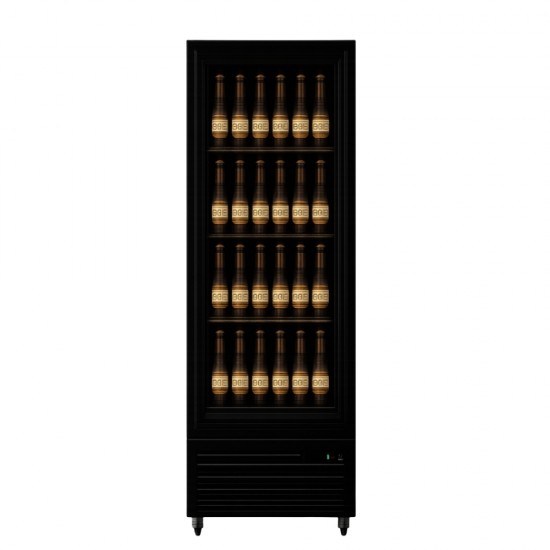 GN-410FS Ψυγείο Μαύρο Μπύρας