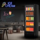 GN-460FDM Glass Door Freezer