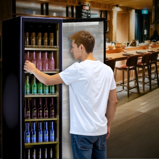 GN-620FX Ψυγείο Μαύρο 