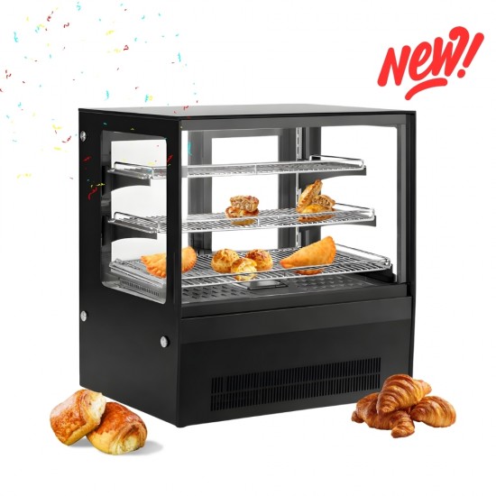 GN-660HRT Black New Βιτρίνα Θερμαινόμενη