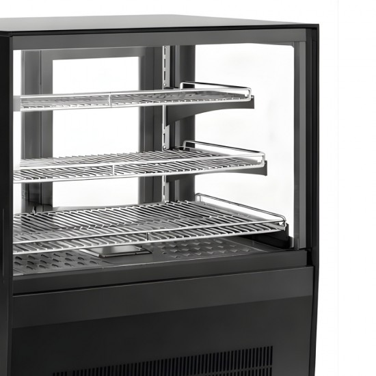 GN-660HRT Black New Βιτρίνα Θερμαινόμενη