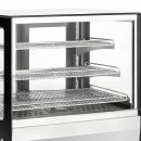 GN-660HRT Βιτρίνα Θερμαινόμενη Inox 