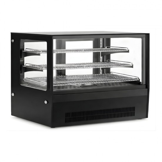 GN-900HRT Black New Βιτρίνα Θερμαινόμενη