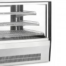 GN-900HRT Βιτρίνα Θερμαινόμενη inox