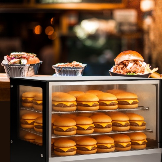 GN-900HRT Βιτρίνα Θερμαινόμενη inox