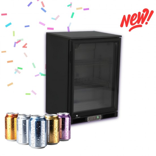 GN-126H Ψυγείο Back Bar Black