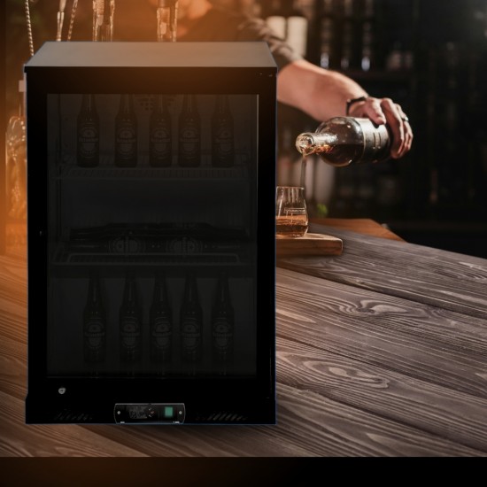 GN-126H Ψυγείο Back Bar Black
