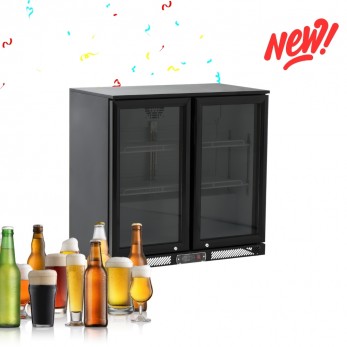 GN-220HBL Ψυγείο Back Bar All Black