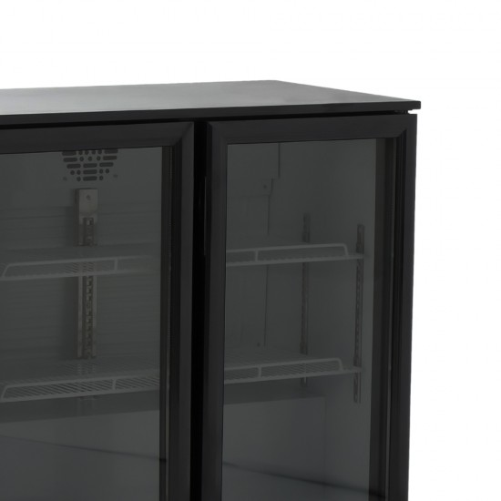 GN-220HBL Ψυγείο Back Bar All Black