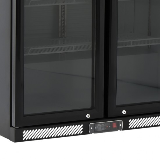 GN-220HBL Ψυγείο Back Bar All Black
