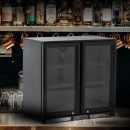 GN-220HBL Ψυγείο Back Bar All Black