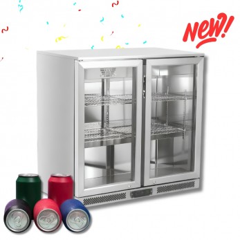 GN-220L-AAS Inox new Ψυγείο Back Bar Cooler