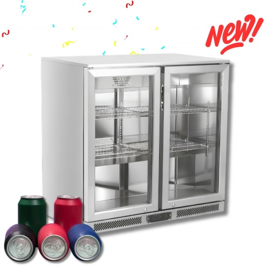 GN-220L-AAS Inox new Ψυγείο Back Bar Cooler