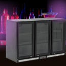 GN-320HBL Ψυγείο Back Bar All Black