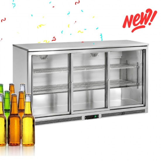 GN-320LS Inox new Ψυγείο Back Bar Cooler