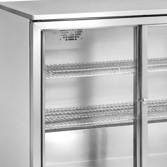 GN-320LS Inox new Ψυγείο Back Bar Cooler