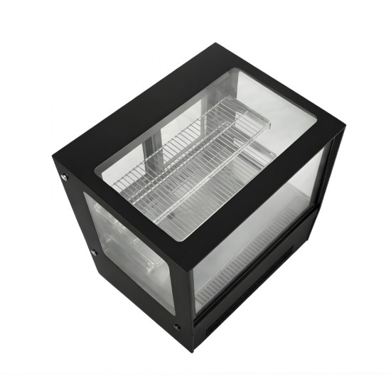 GN-660RT Βιτρίνα Ψυχόμενη Black 